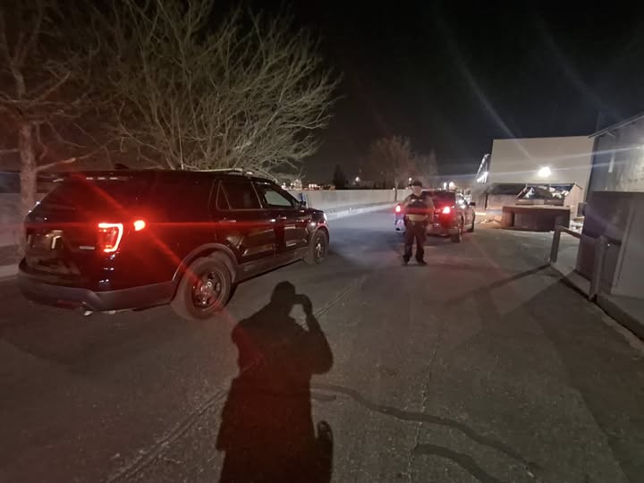 Our patrol officers always working.
